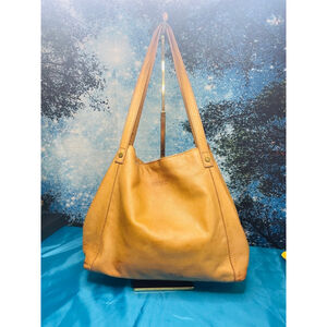 American Leather Shoulder Bag in Palomino Leather VGC Roomy Inside